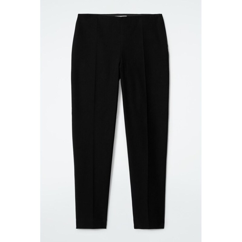 H&M - Úzké zkrácené kalhoty - bílá 108129418