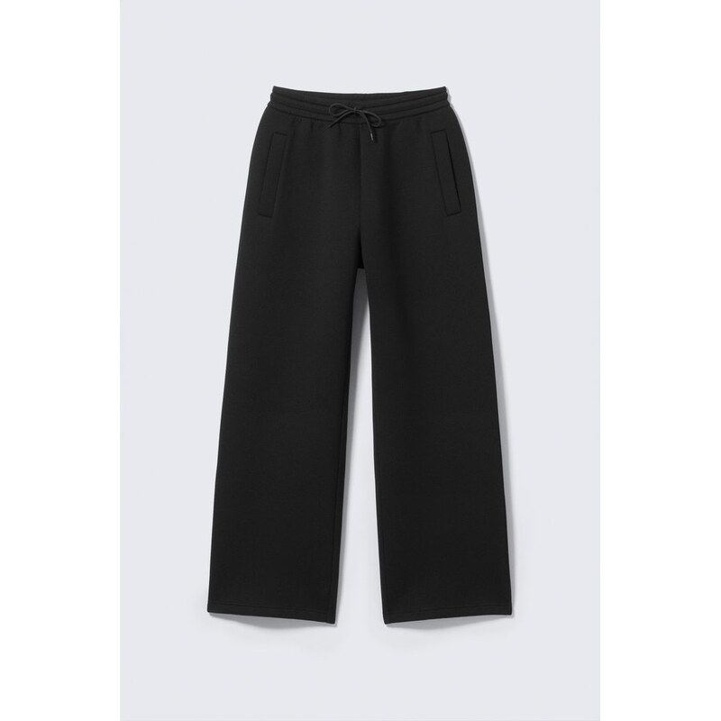 H&M - Loose Fit Scuba Sweatpants - černá 108130282
