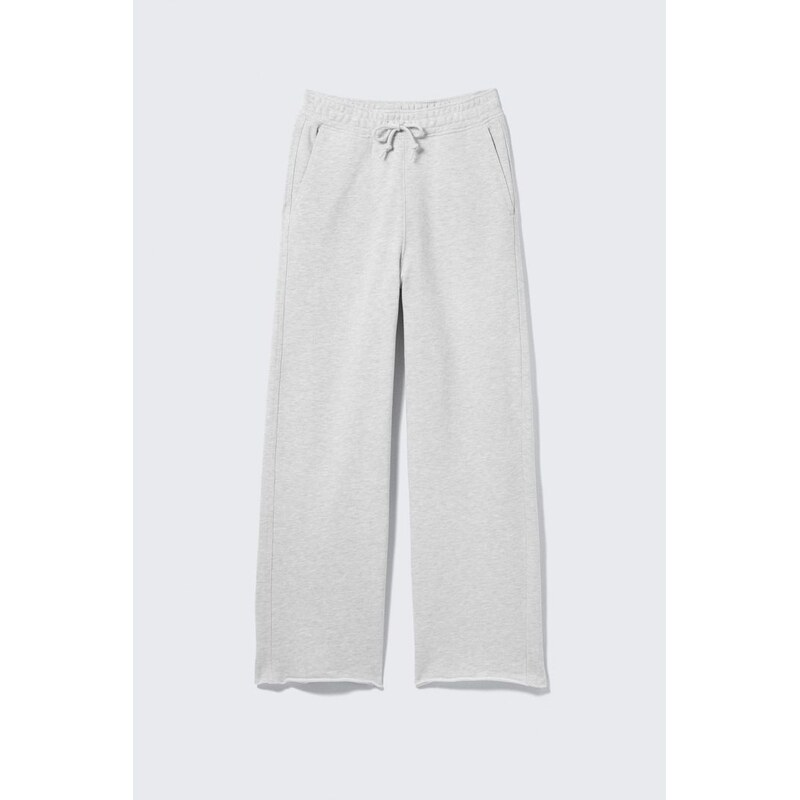 H&M - Astro Loose Terry Sweatpants - šedá 108131017