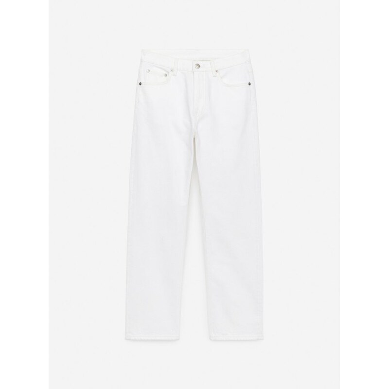 H&M - Slim džíny JADE CROPPED - bílá 108131875