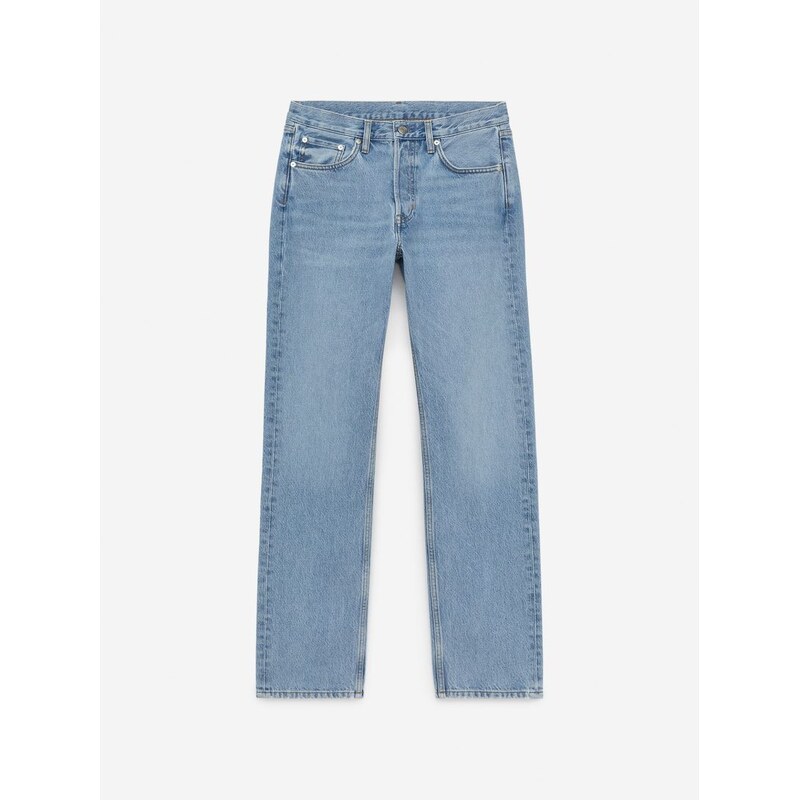 H&M - SNOW Straight Jeans - modrá 108131992