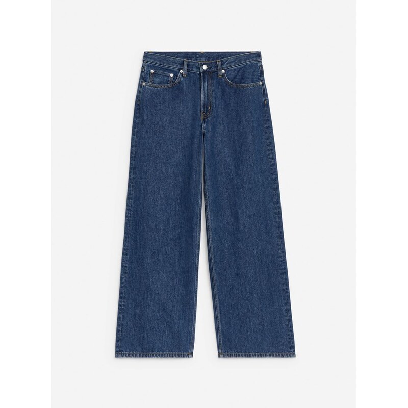 H&M - CLOUD volné široké džíny - modrá 108132235