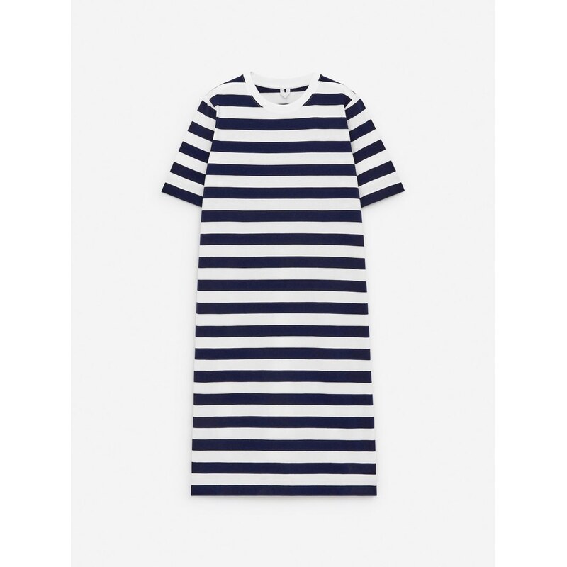 H&M - Šatys T-shirt střihem - modrá 108132261
