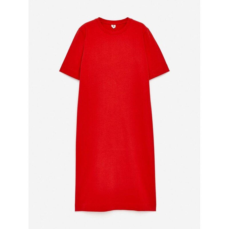 H&M - Šatys T-shirt střihem - červená 108132289