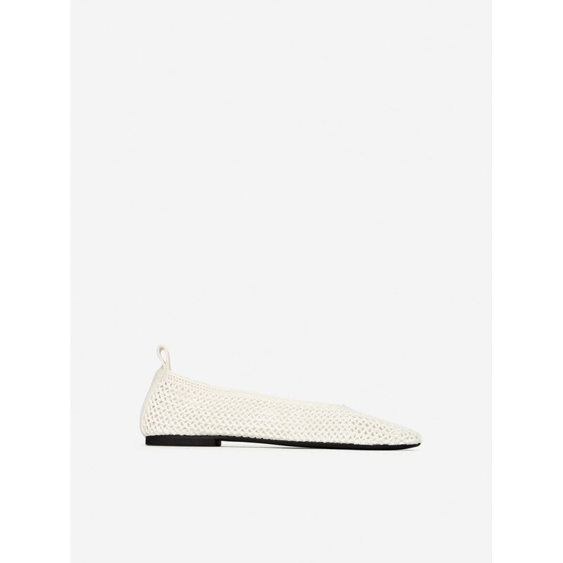 H&M - Pletené baleríny - bílá 108132661
