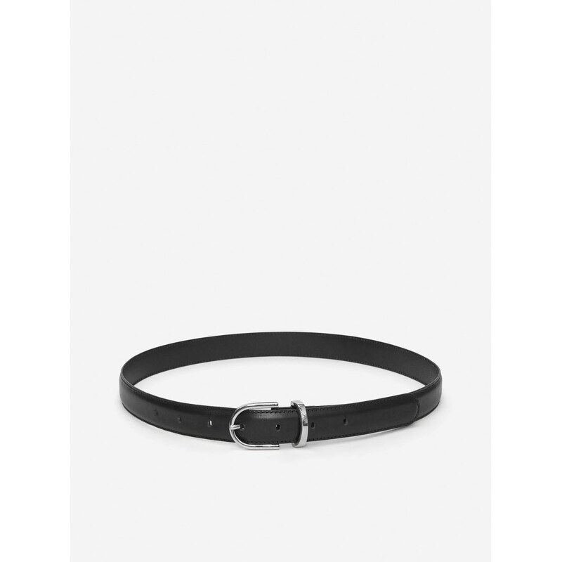 H&M - Kožený pásek - černá 108156760