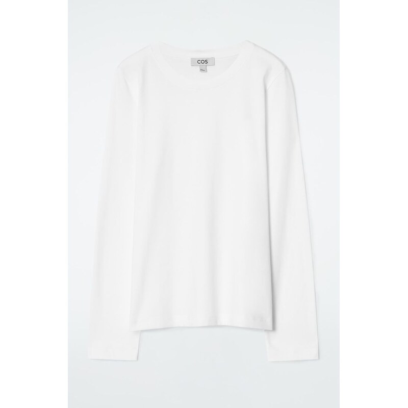 H&M - 24/7 LONG-SLEEVED T-SHIRT - bílá 108164282