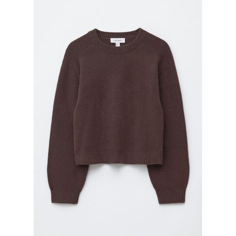 H&M - Pletený svetr - hnědá 108167411