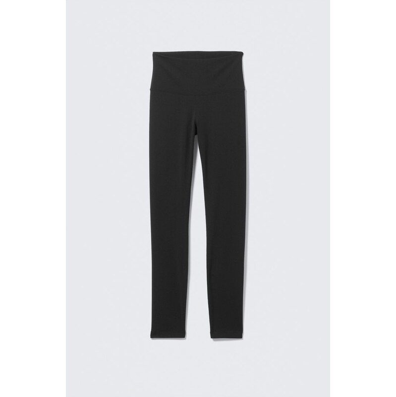 H&M - Sportovní legínys vysokým pasem - černá 108301665