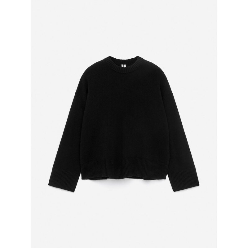 H&M - Oversized Pure Cashmere Jumper​ - černá 108529474