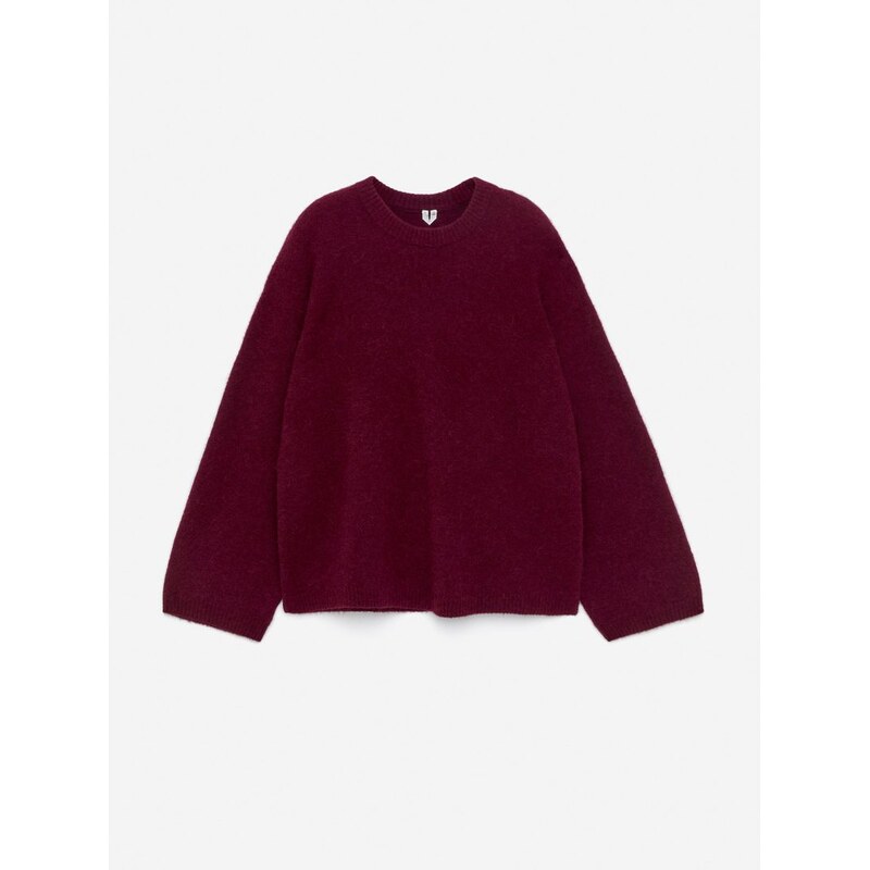H&M - Svetr z alpaky a vlny - červená 108529476