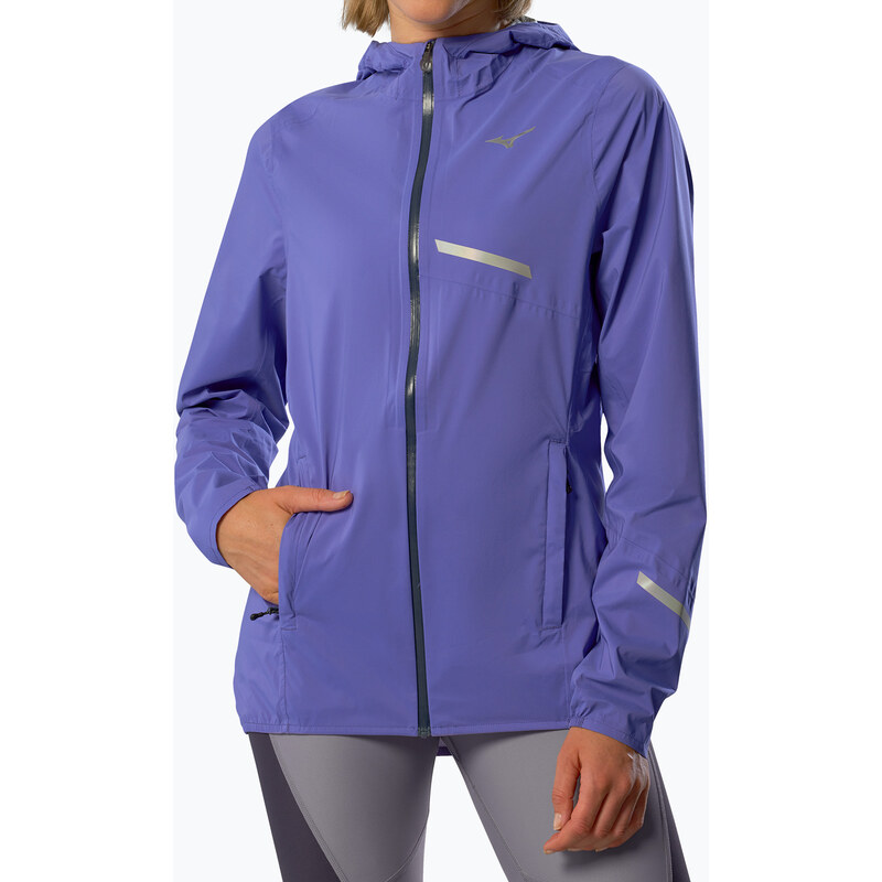 Dámská běžecká bunda Mizuno Waterproof 20K ER iris bloom