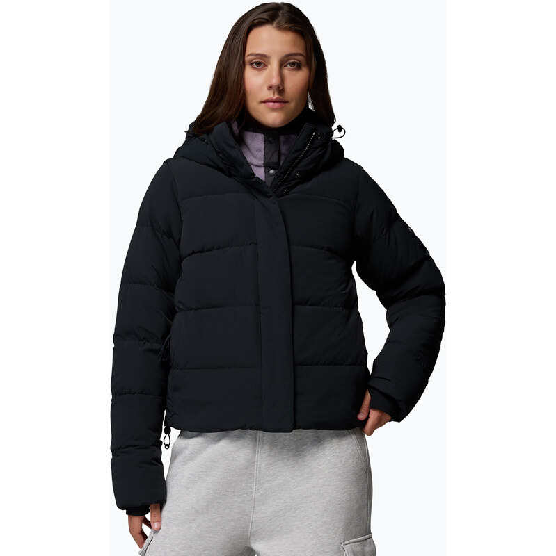 Dámská péřová bunda Columbia Amaze Puff Hooded black