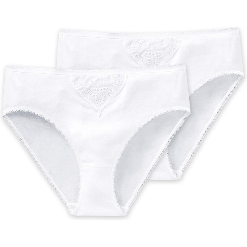 SCHIESSER Kalhotky Essentials  bílá