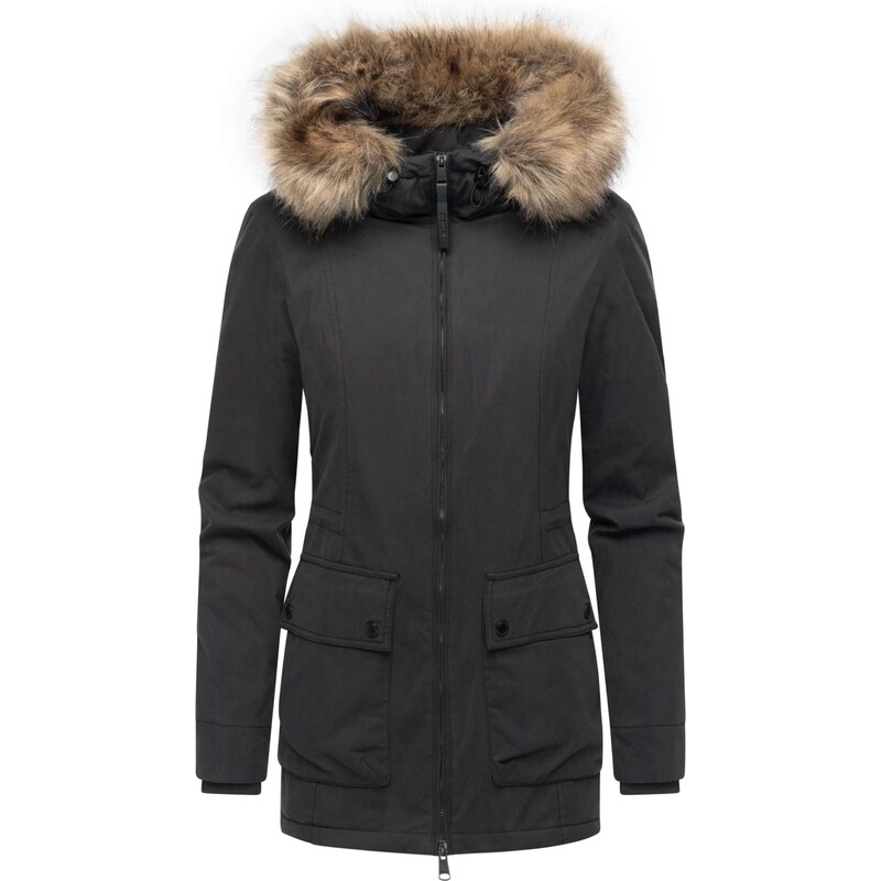 Ragwear Zimní kabát Monadetta Youmodo černá 109179621
