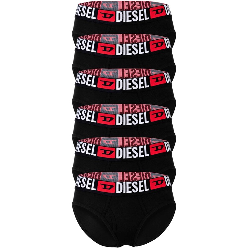 DIESEL Kalhotky červená / černá / bílá
