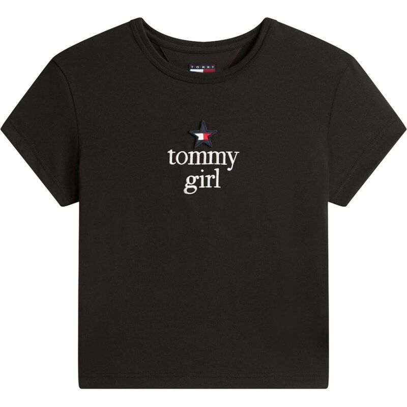 Tommy Jeans Tričko námořnická modř / červená / černá / bílá