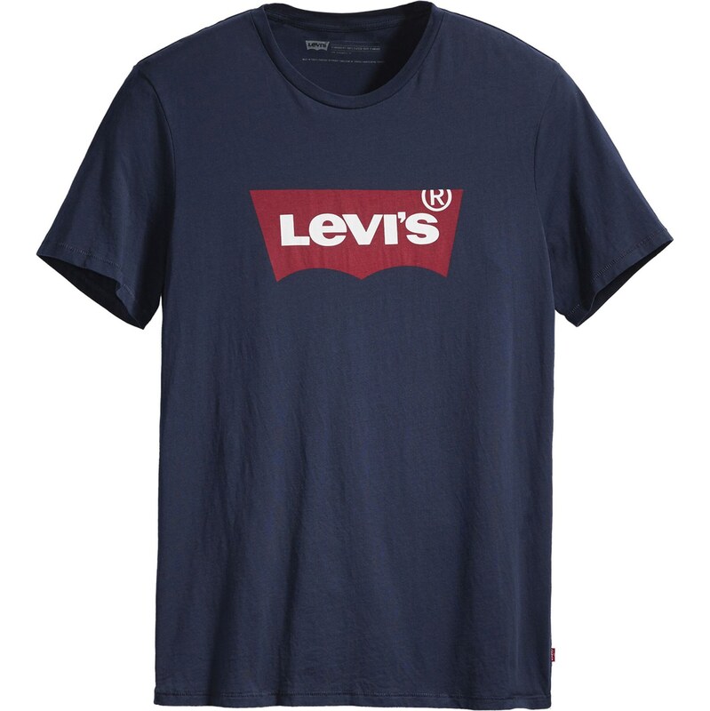 LEVIS  Tričko noční modrá / červená / bílá