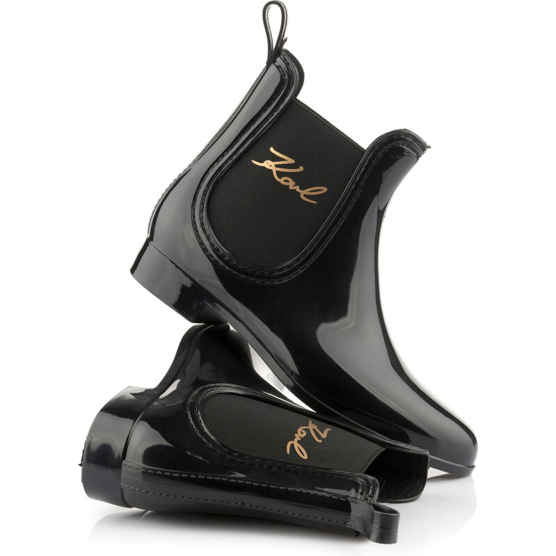 HOLÍNKY KARL LAGERFELD KALOSH II KARL SIGNIA ANKLE BT 109136657