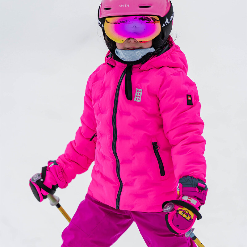 Dětská lyžařská bunda LEGO Lwjipe 706 pink