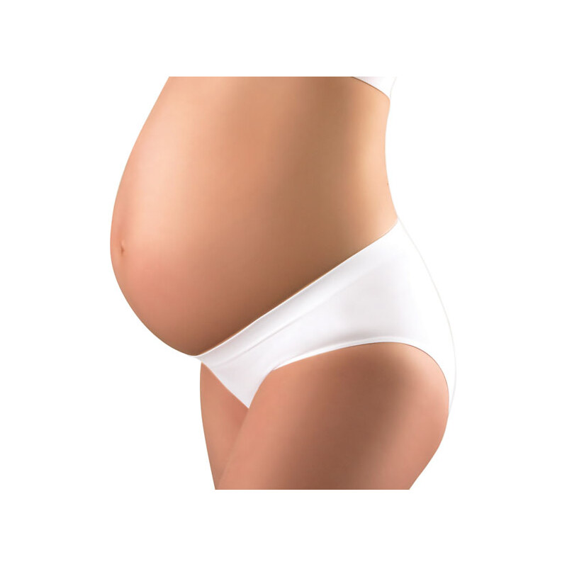Těhotenské kalhotky bílé, vel. S, BabyOno 99059716
