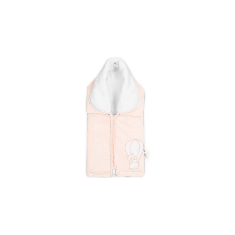 Baby Nellys Multifunkční deka 3v1 Medvídek - ecru/smetanová 99059418