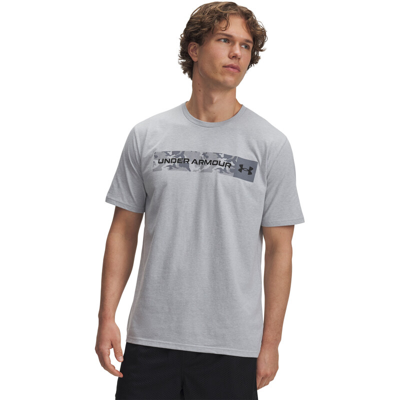 Pánské tričko Under Armour Camo Chest Stripe SS