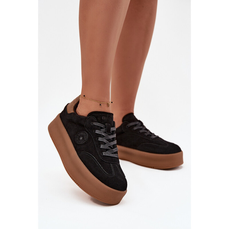 Big Star Shoes Dámské tenisky na platformě Big Star SS274761