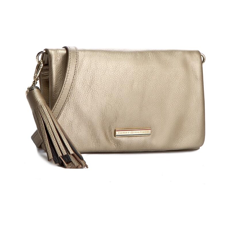 Kabelka TOMMY HILFIGER - Natalia Crossover/Clutch AW0AW00896 Bronze 091