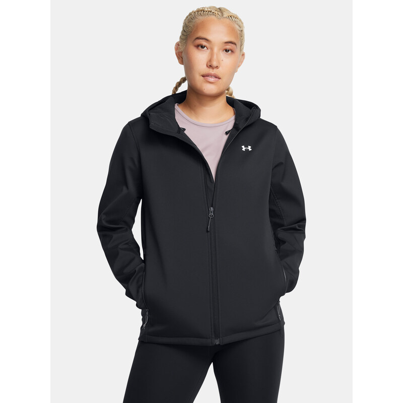 Dámská bunda Under Armour W Shield Hooded Jacket-BLK - Dámské