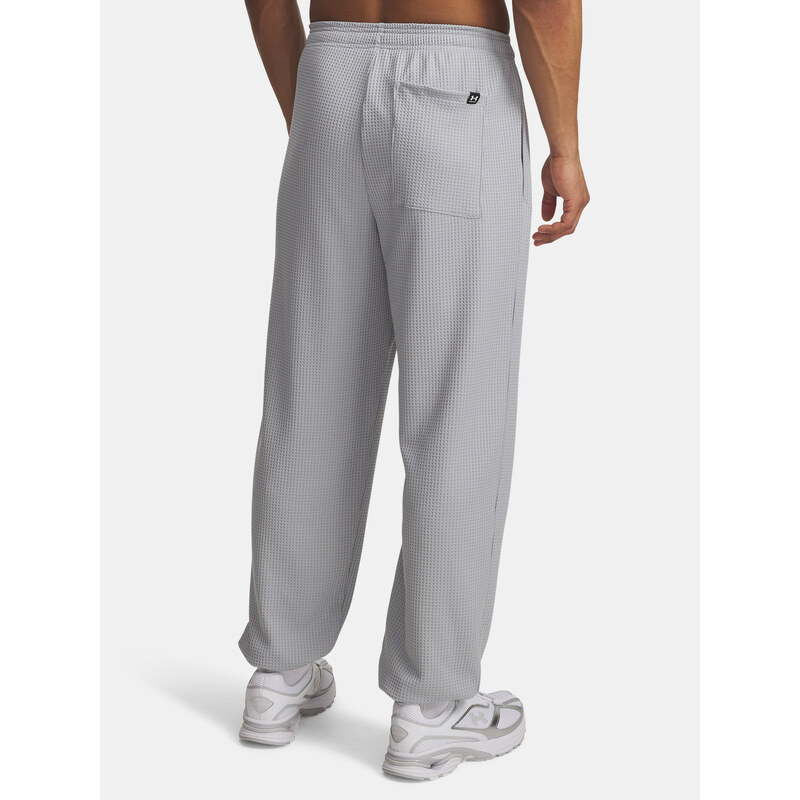 Pánské tepláky Under Armour UA Rival Waffle Jogger-GRY - Pánské