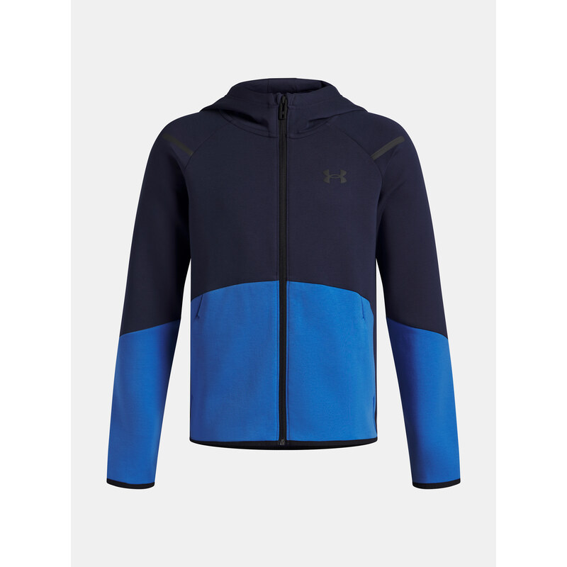 Chlapecká mMikina Under Armour UA B Unstoppable Flc FZ-BLU -