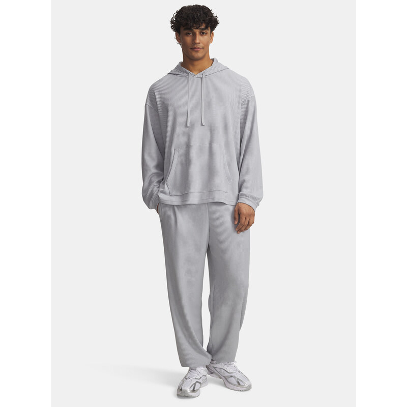 Pánské tepláky Under Armour UA Rival Waffle Jogger-GRY - Pánské