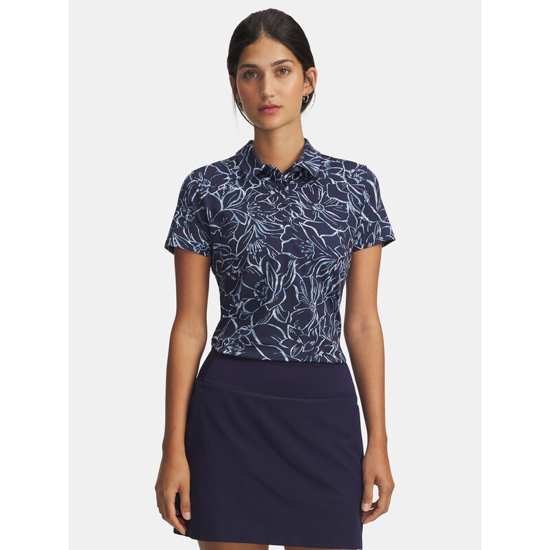 Dámské tričko Under Armour UA Playoff 3.0 Printed Polo-BLU -
