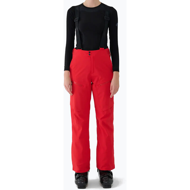 Dámské lyžařské kalhoty 4F Fnk F0995 red