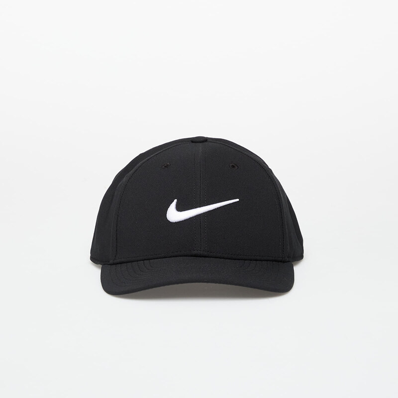 Kšiltovka Nike Dri-FIT Club Structured Swoosh Cap Black/ White