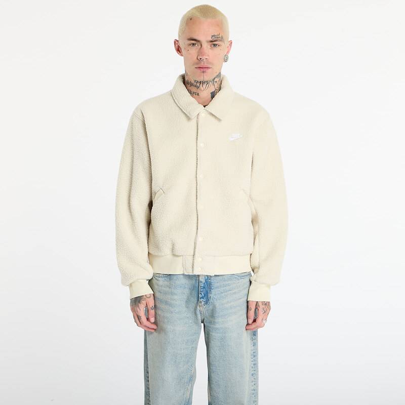 Bunda Nike Sportswear Club Mens High-Pile Fleece Coaches Jacket