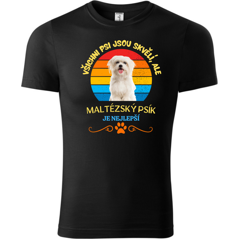 Fenomeno Dětské tričko Maltézský psík