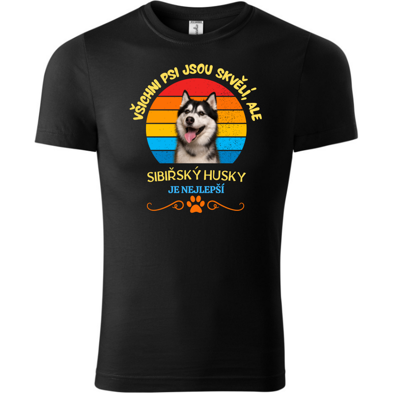 Fenomeno Dětské tričko Sibiřský husky