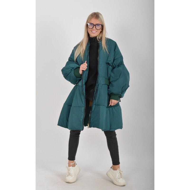 Enjoy Style Zelený kabátek ES5789