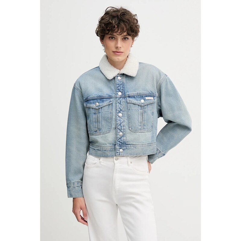 Calvin Klein Jeans Džínová bunda Calvin Klein Jeans
