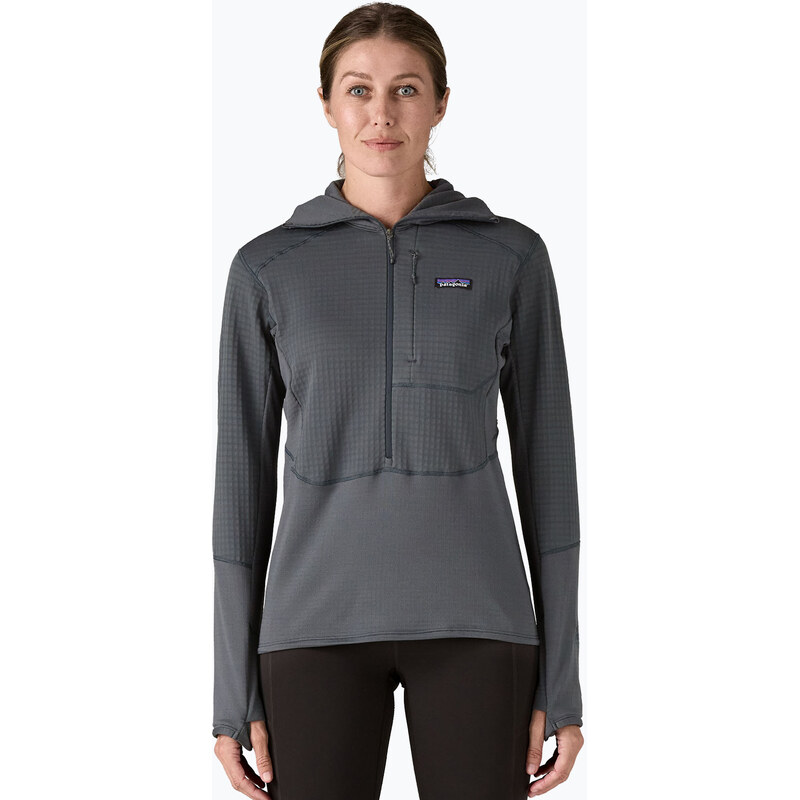 Dámská softshellová bunda Patagonia R1 Hybrid Pullover Hoody