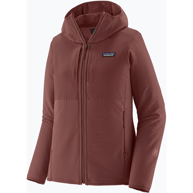 Dámská softshellová bunda Patagonia R2 CrossStrata Hoody dark