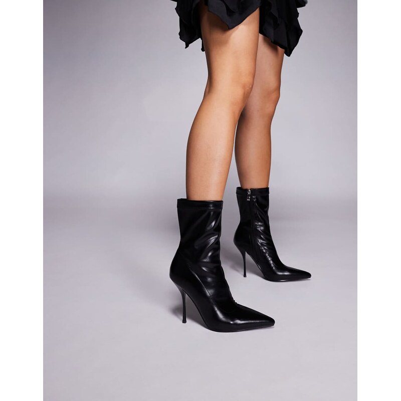SIMMI Shoes Simmi London Miletus high heeled ankle boots in
