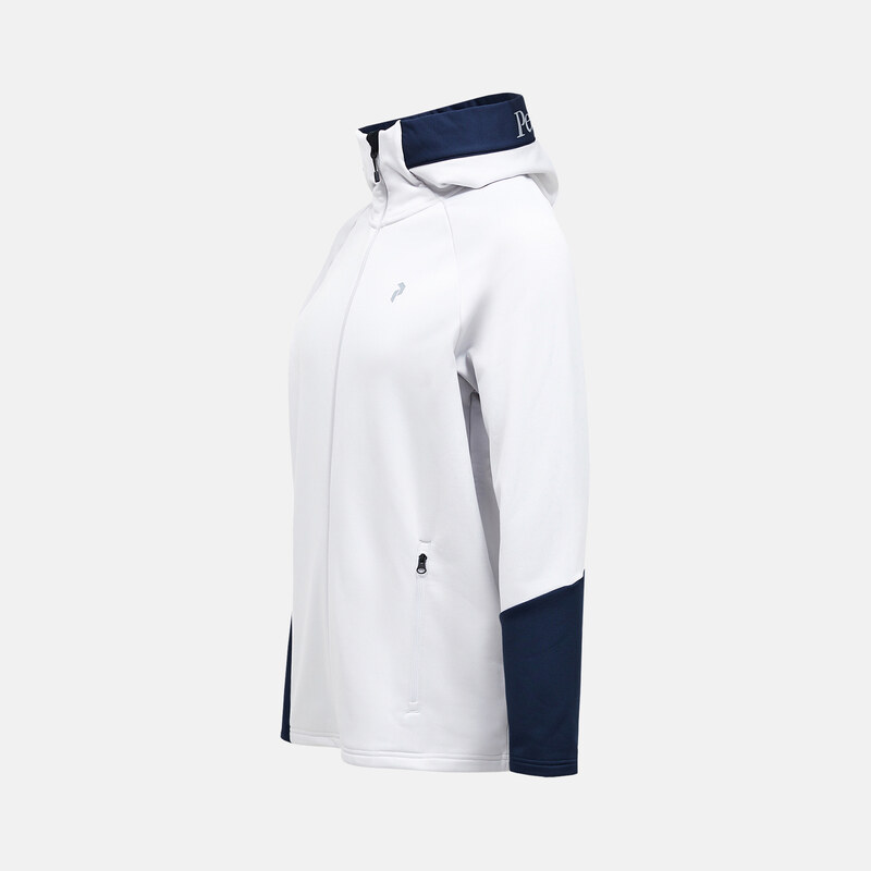 Pánská Mikina PEAK PERFORMANCE M RIDER ESSENTIALS ZIP HOOD G80573070_09Z – Šedá