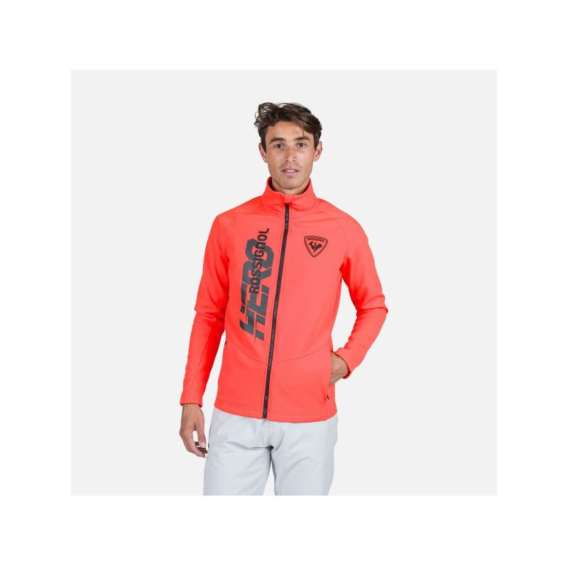 Rossignol New Hero Classique Clim mikina červená 109174961