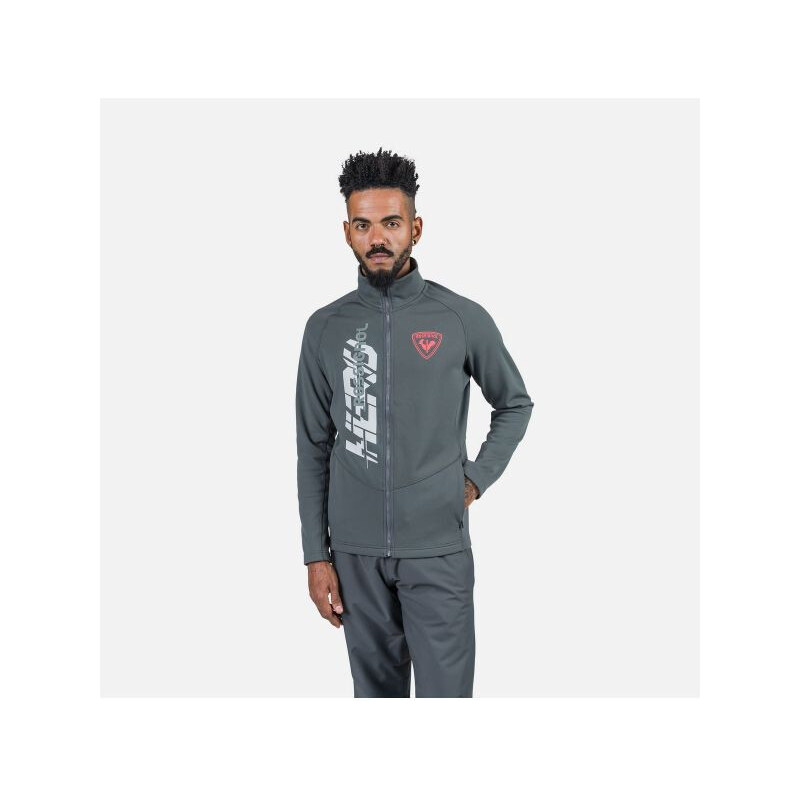 Rossignol New Hero Classique Clim mikina šedá 109174962
