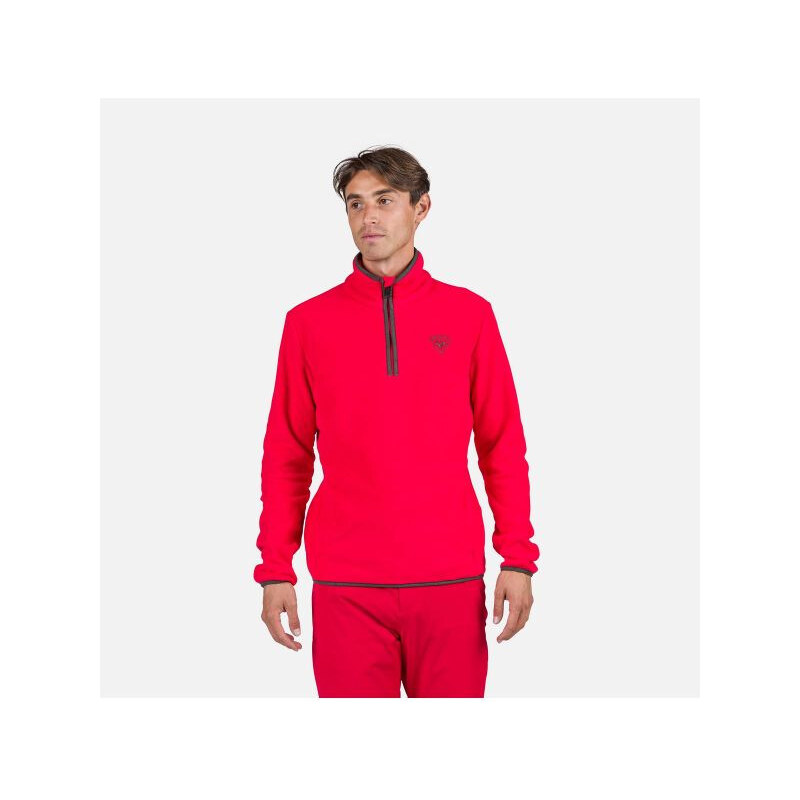 Rossignol Strawpile Fleecová mikina Hz červená 109175002