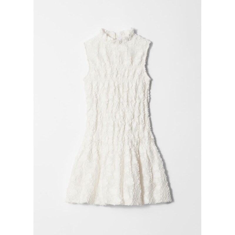 H&M - Smock Mini Šaty - bílá 108131156