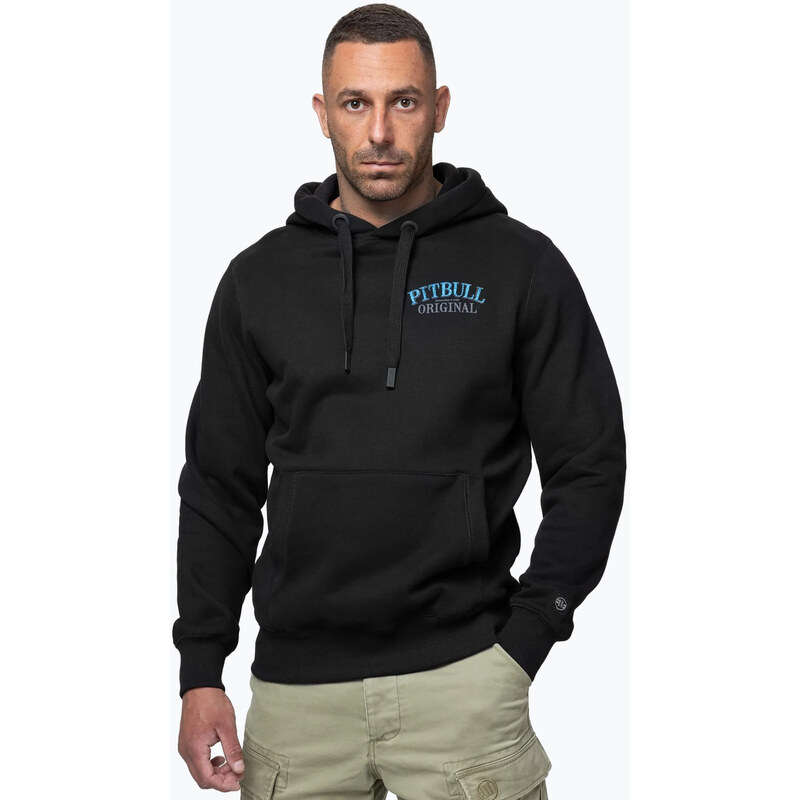 Pánská mikina Pitbull Midnight Hooded black